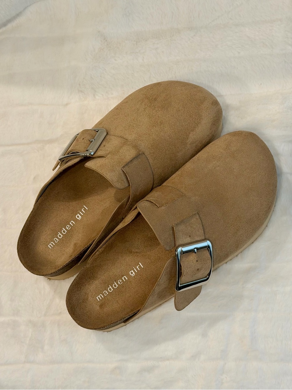 Madden Girl CutiePiie Platform Buckle Clogs